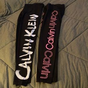 CALVIN KLEIN LEGGINGS sz M